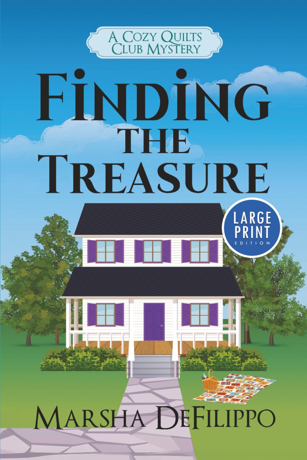 Finding the Treasure (A Cozy Quilts Club Mystery) Hobbies & Crafts