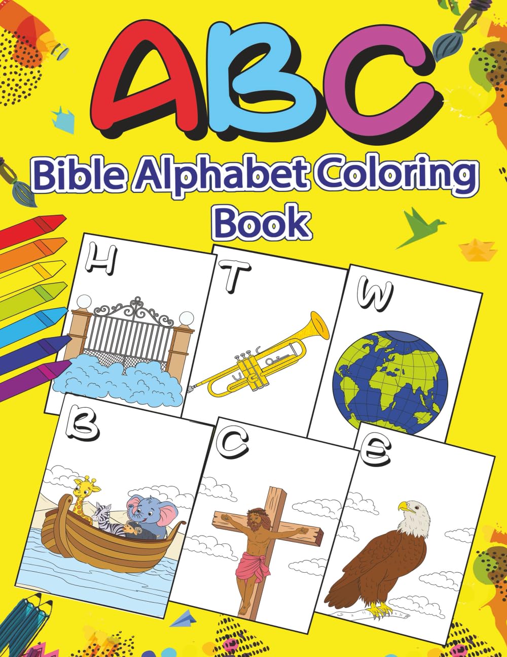 ABC Bible Alphabet Coloring Book Non-fiction