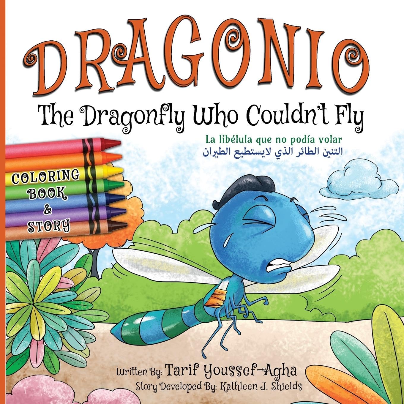 DRAGONIO, The Dragonfly Who Couldn't Fly - Coloring Book Non-fiction