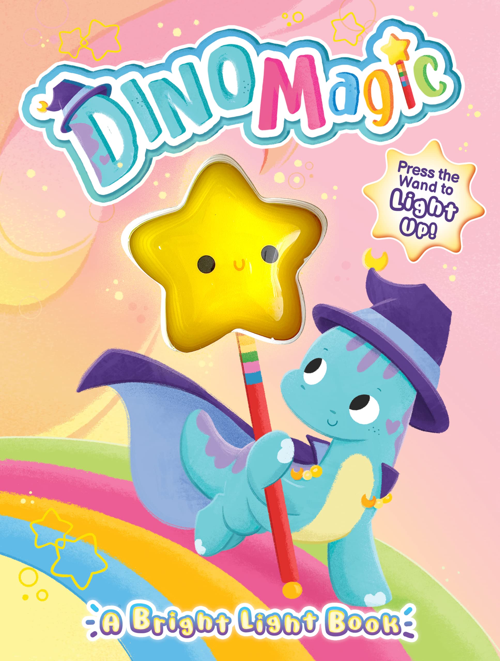 Dino Magic - Children's Sensory Touch and Light-Up Board Book Children's books