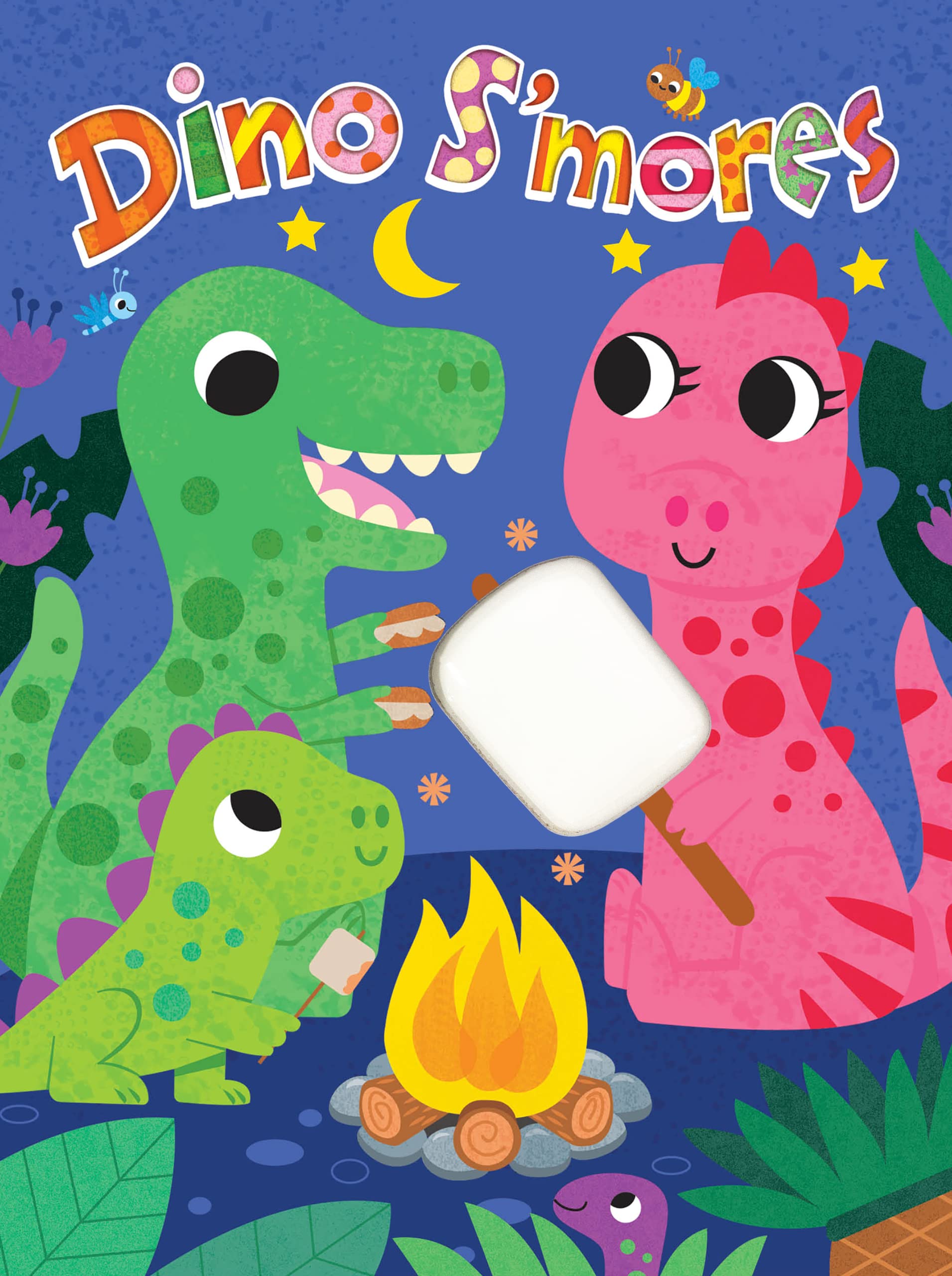 Dino S'mores - Children's Touch and Feel Storybook - Sensory Board Book Children's books