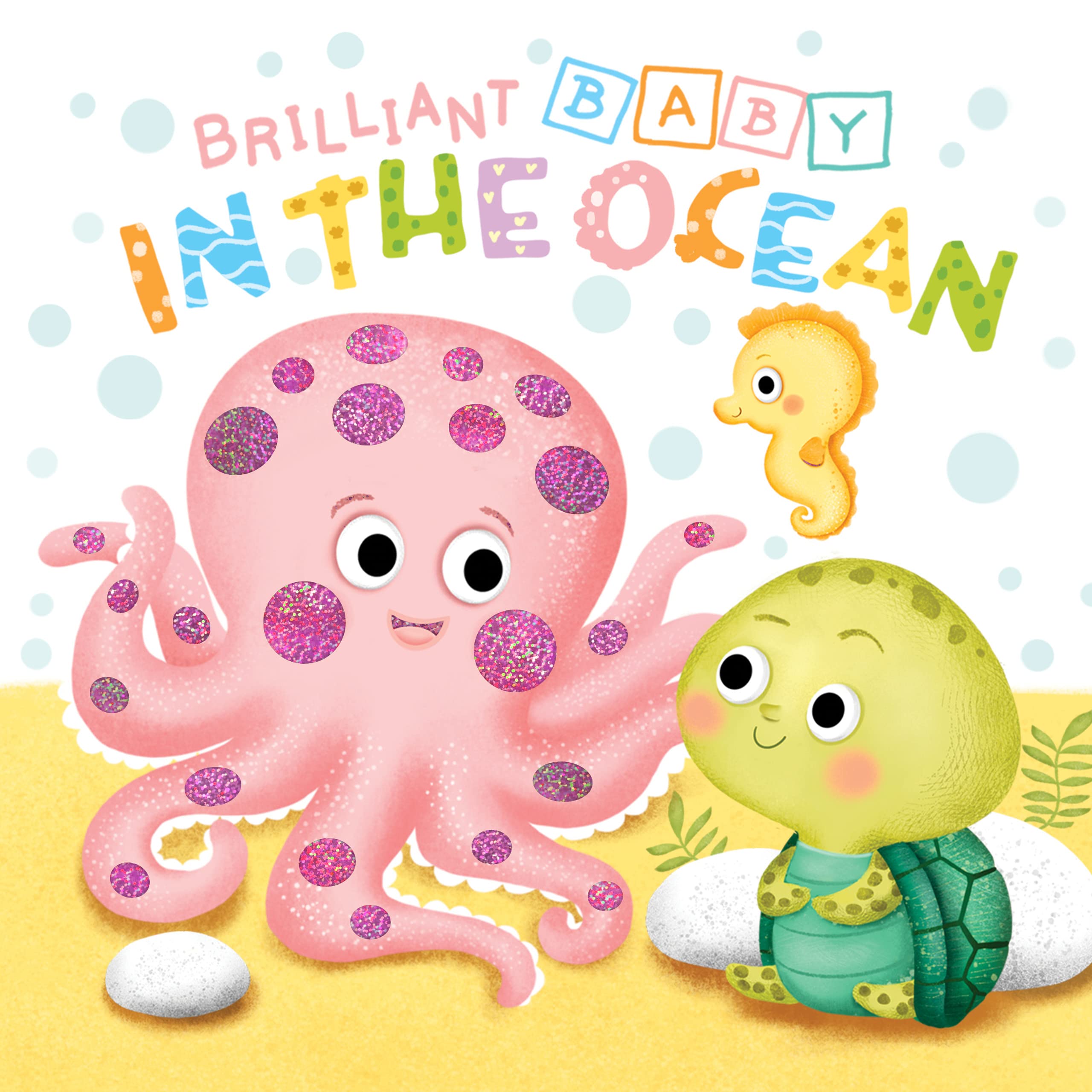 Brilliant Baby: In the Ocean - Children's Touch and Feel and Learn Sensory Board Book Children's books