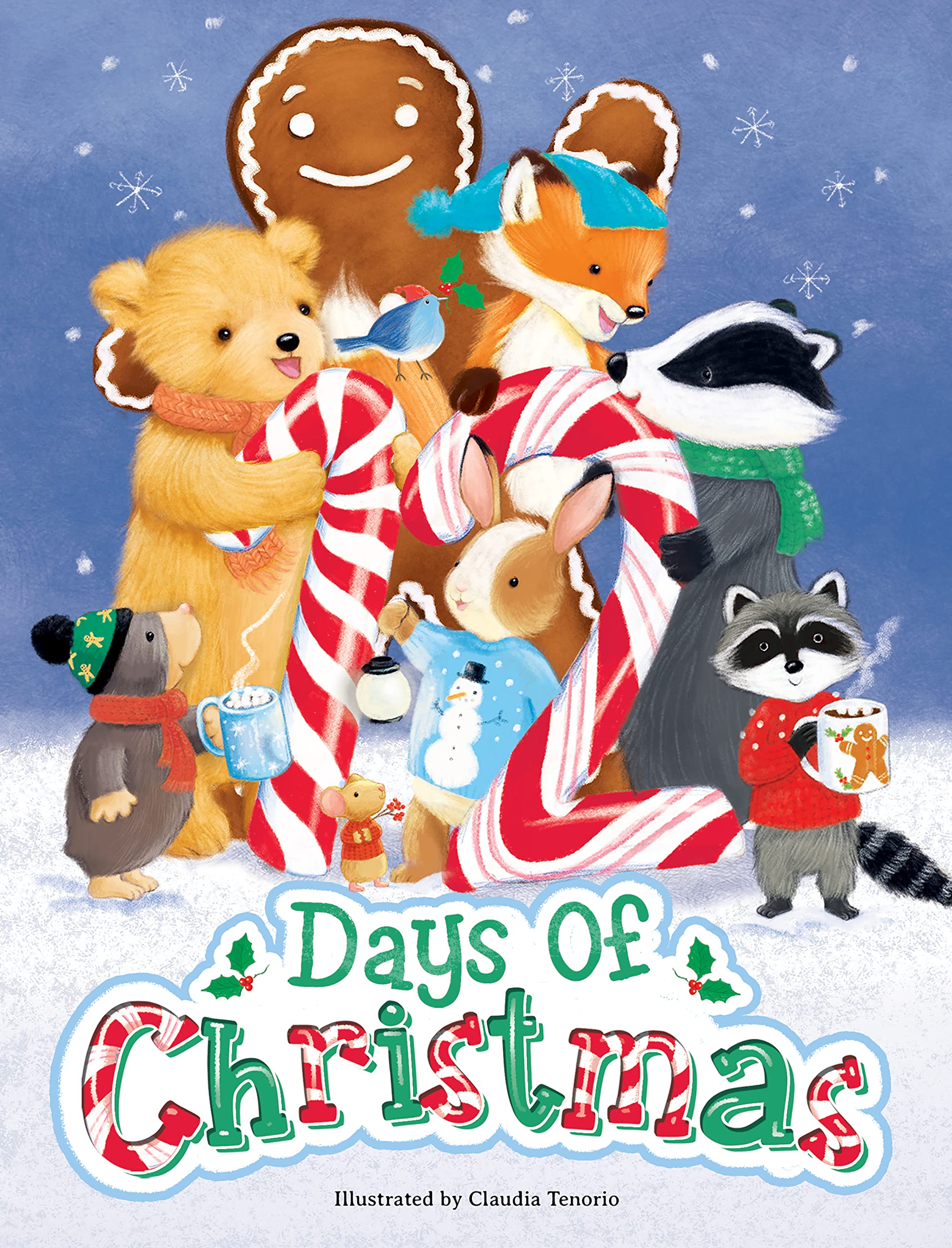 12 Days of Christmas - Children's Holiday Padded Board Book Children's books