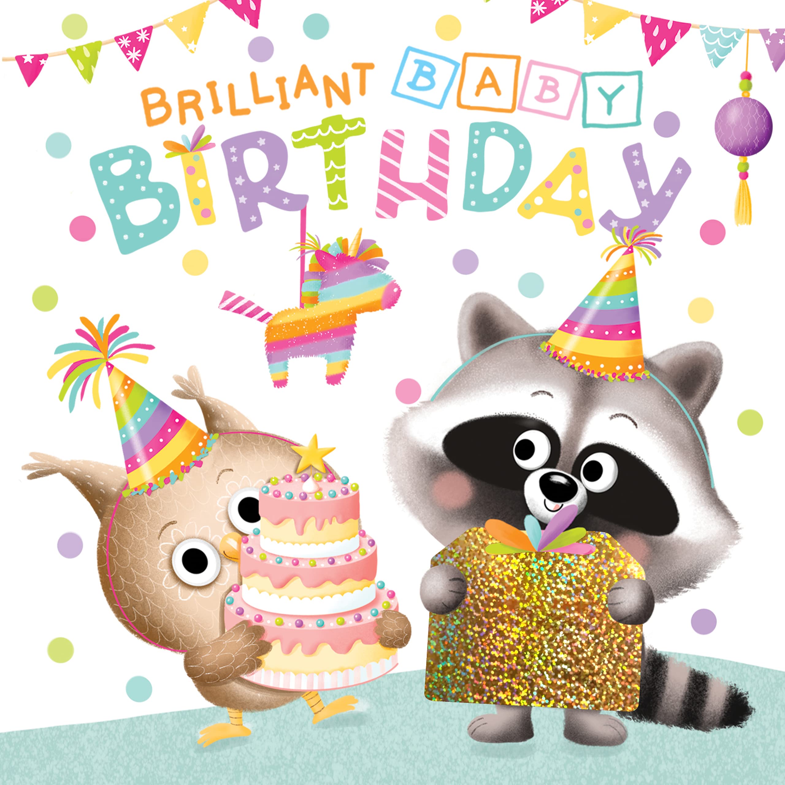 Brilliant Baby: Birthday - Children's Touch and Feel and Learn Sensory Board Book Children's books
