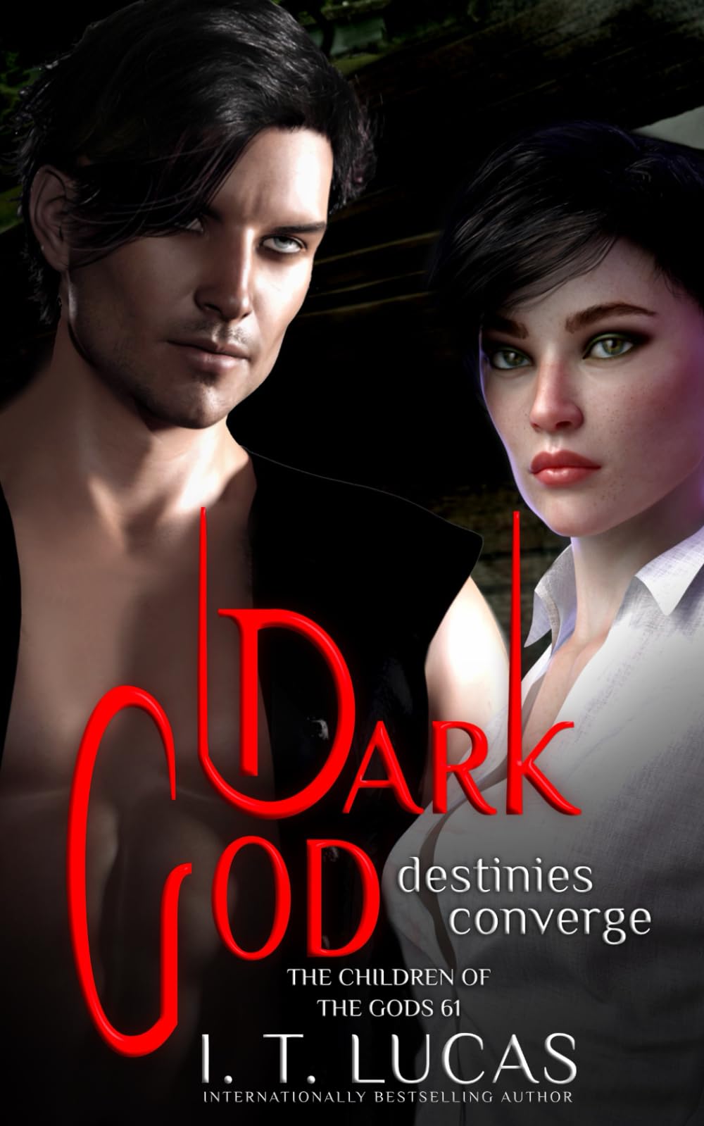 Dark God Destinies Converge (The Children Of The Gods Paranormal Romance, Band 61) Vampires & Bit-Lit