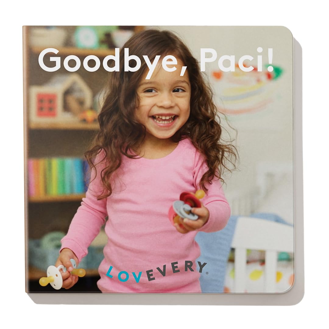 Goodbye Paci including Special Paci Bag (Board Book) (Tricky Topics) by Lovevery Non-fiction