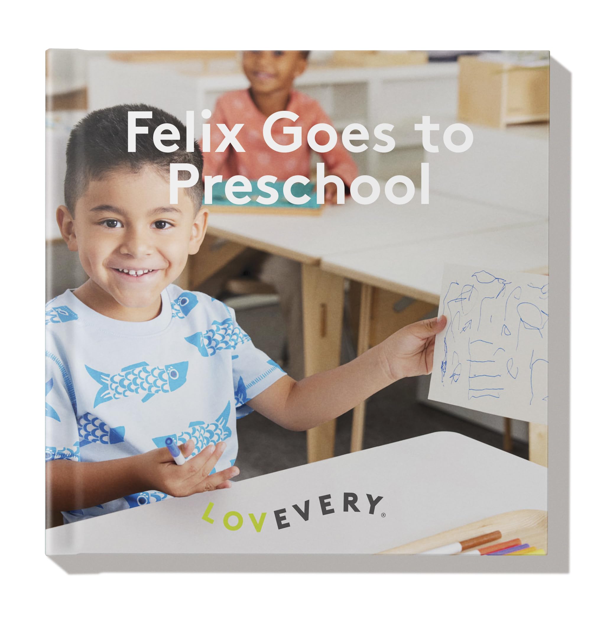 Felix Goes to School (Board Book) (Tricky Topics) by Lovevery Non-fiction