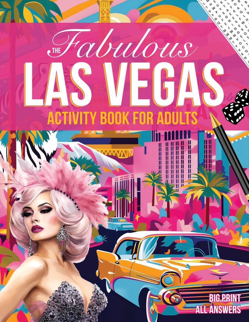 The Fabulous Las Vegas Activity Book for Adults Leisure & Fun