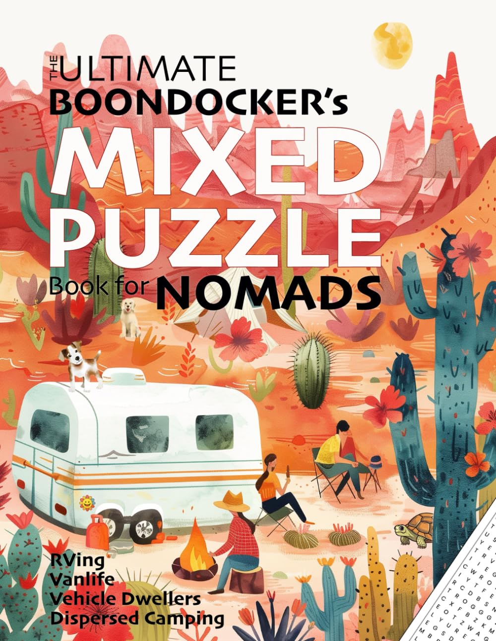 The Ultimate Boondocker's Mixed Puzzle Book for Nomads Leisure & Fun