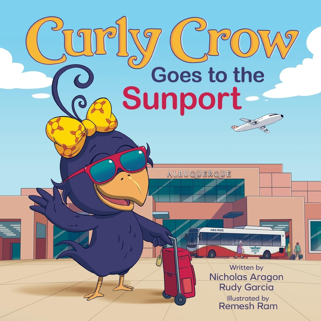 Curly Crow Goes to the Sunport Business & Technology