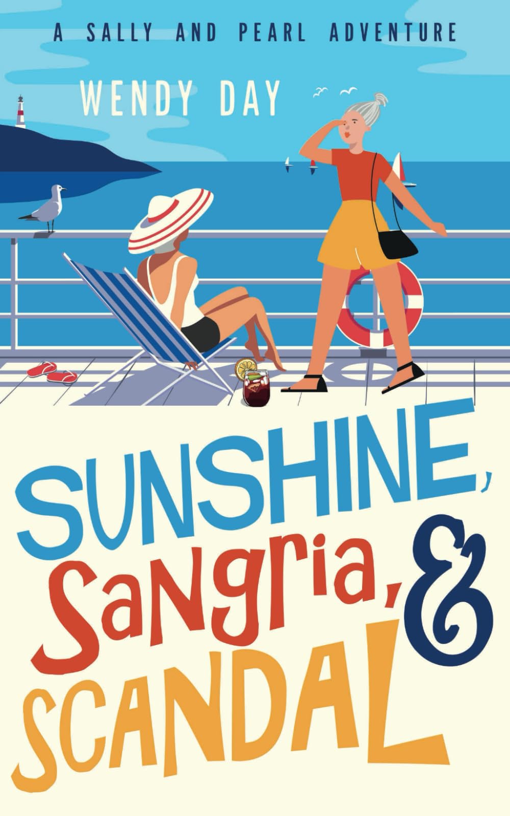 Sunshine, Sangria, and Scandal (Sally and Pearl Adventure Club, Band 3) Contemporary literature