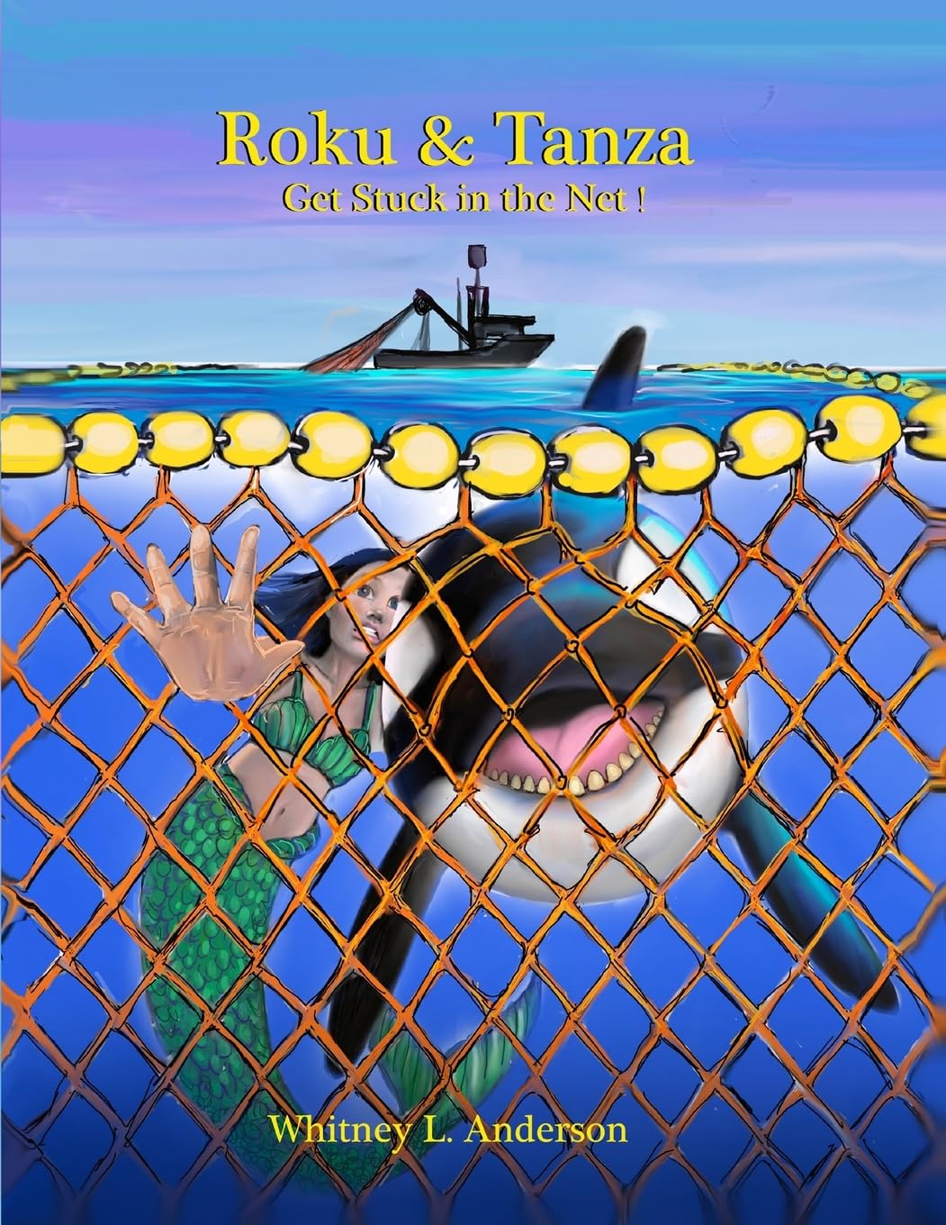 Roku & Tanza  Get Stuck in the Net! Novels & Short Stories