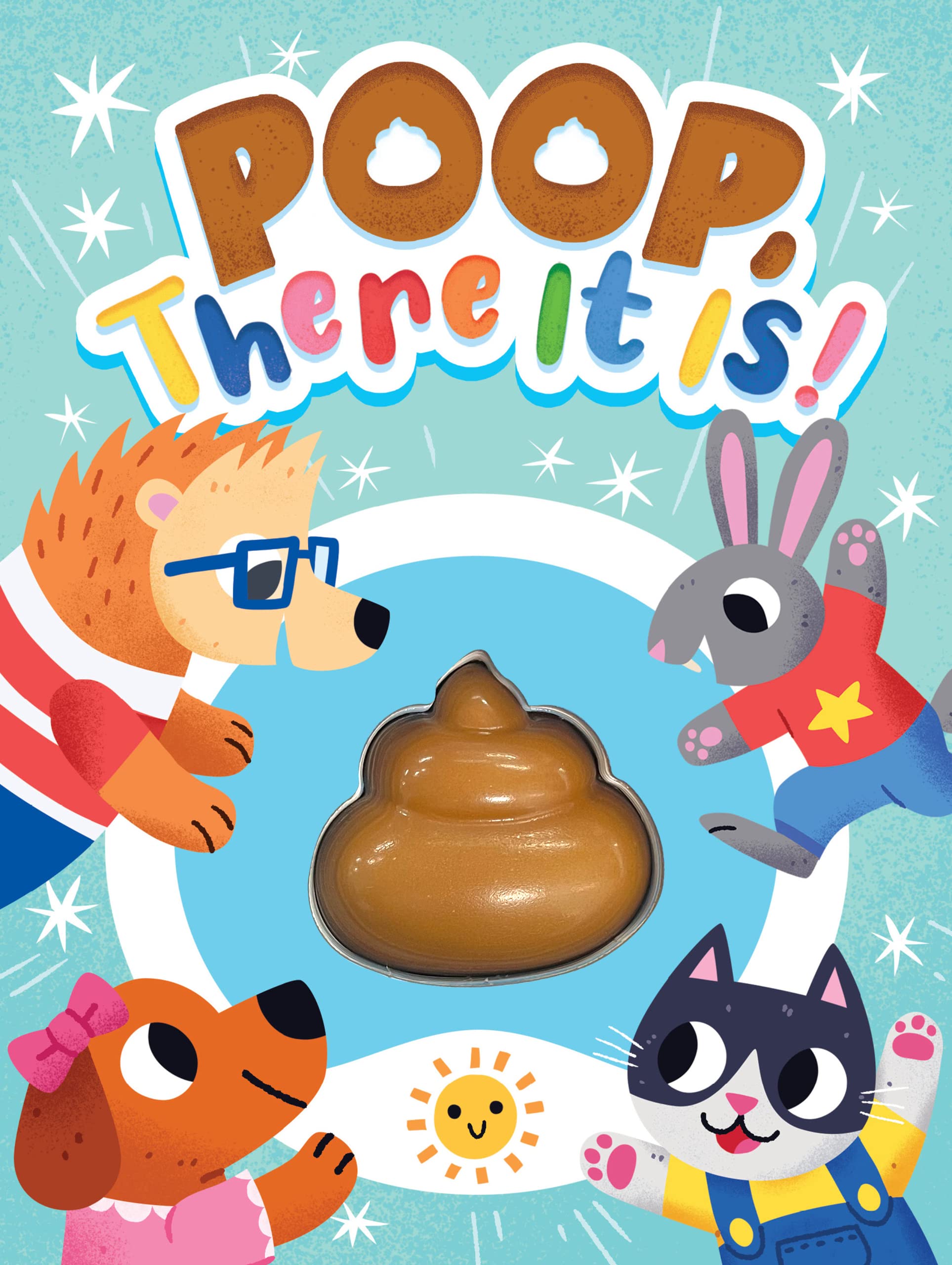 Poop, There It Is! - Children's Touch and Feel Squishy Foam Sensory Board Book Children's books