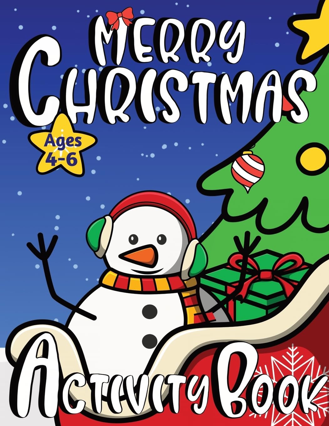 Merry Christmas Activity Book For Kids Non-fiction
