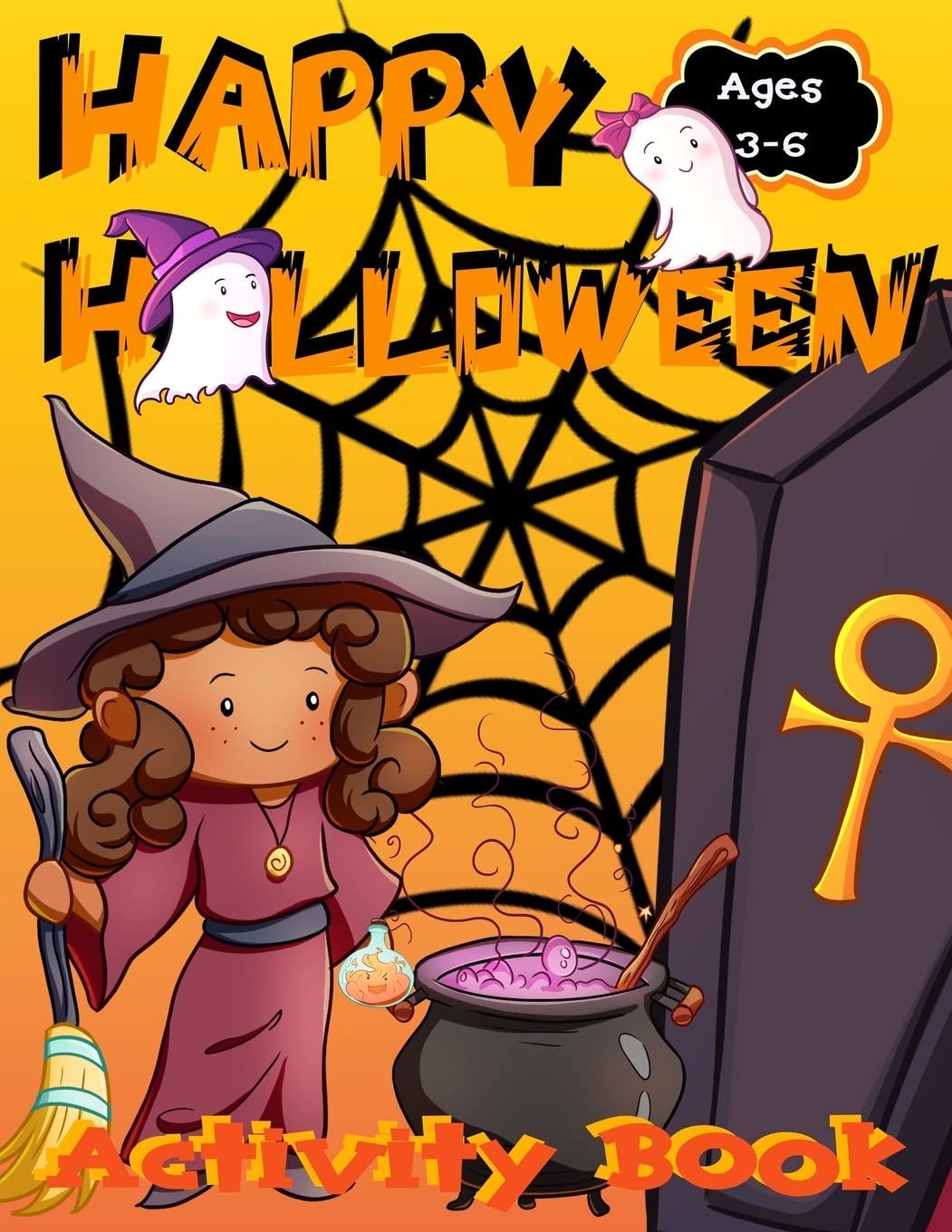 Happy Halloween Activity Book for Kids Non-fiction