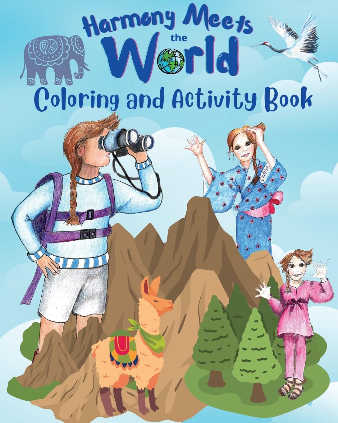 Harmony Meets the World Coloring and Activity Book Novels & Short Stories