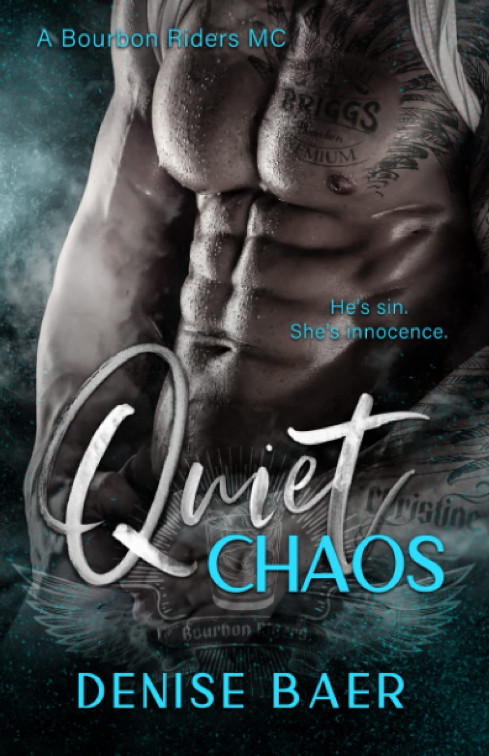 Quiet Chaos: An Opposites Attract MC Biker Stand-Alone Romance (Bourbon Riders MC) New Adult