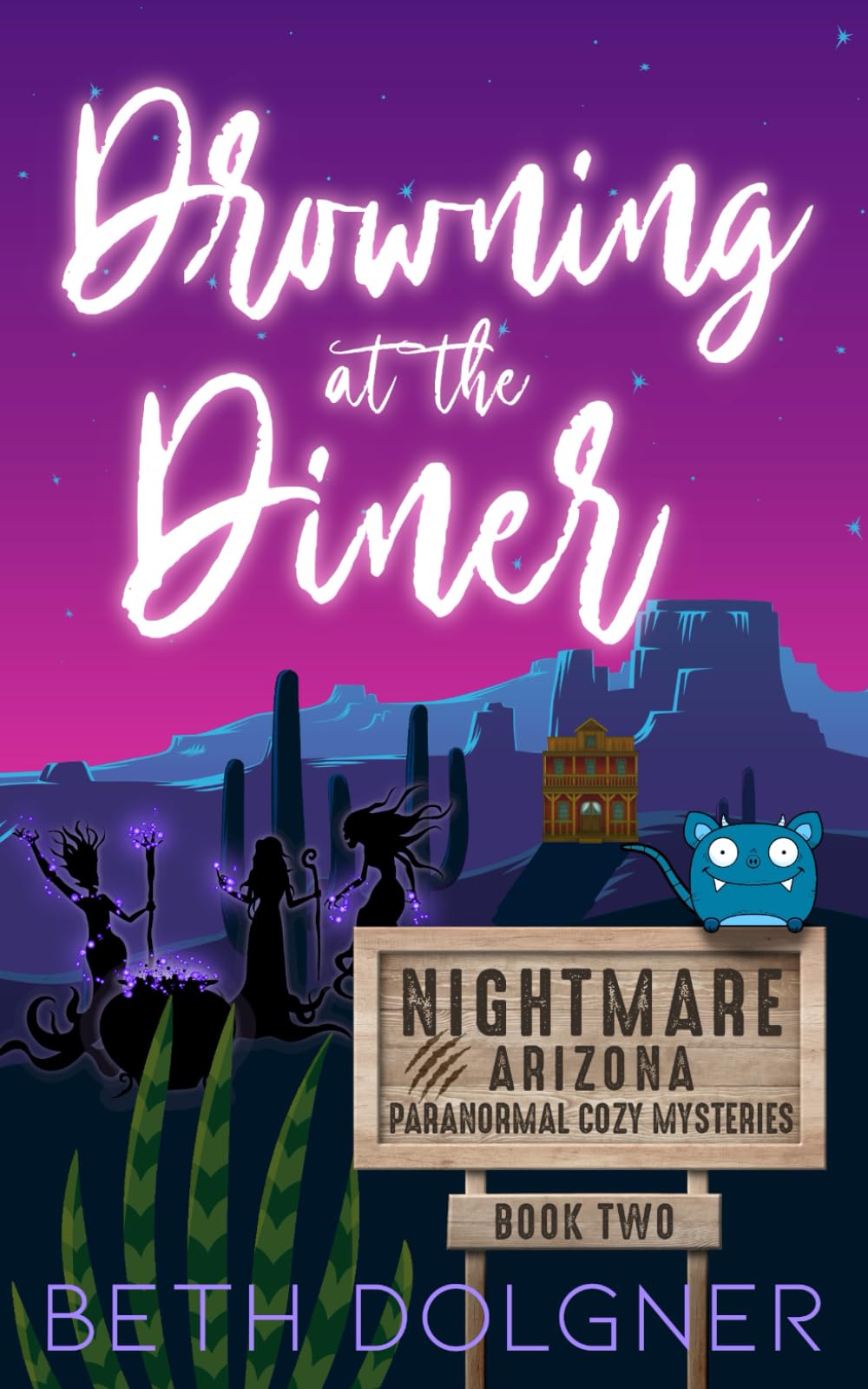 Drowning at the Diner (Nightmare, Arizona Paranormal Cozy Mysteries, Band 2) Contemporary literature