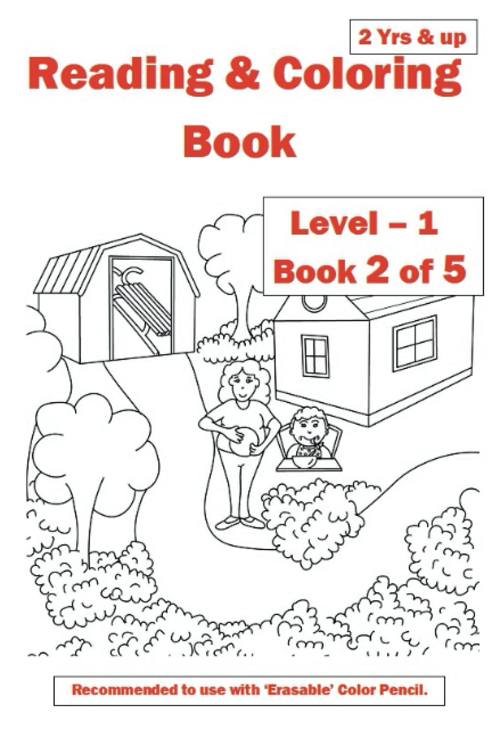 Reading & Coloring Book - Level 1 - Book 2 of 5 Tiptoi & Games
