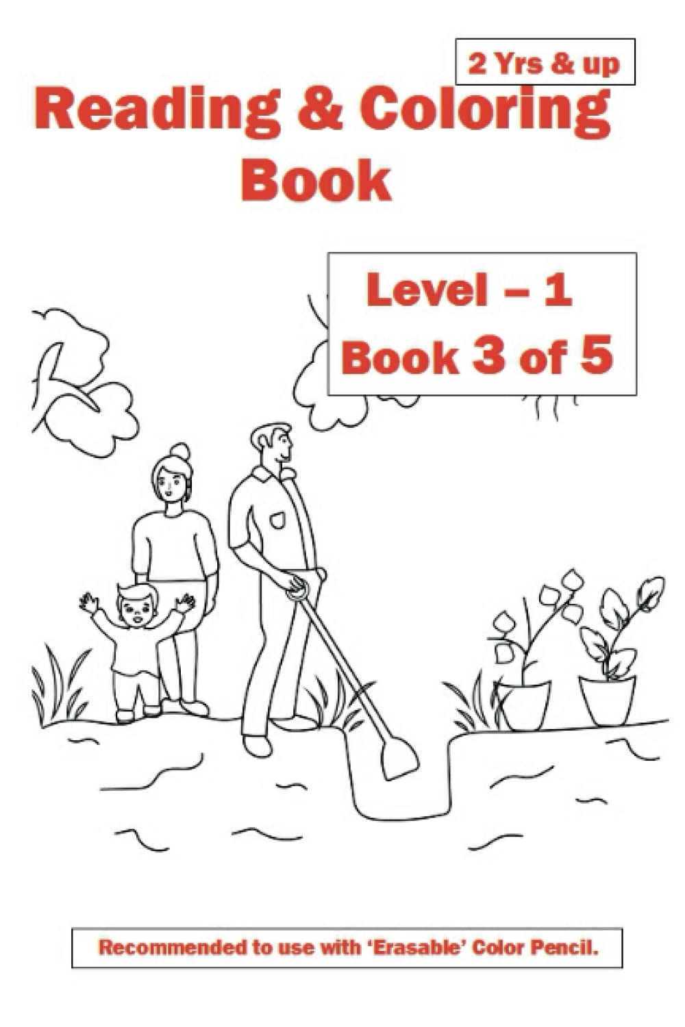 Reading & Coloring Book - Level 1 - Book 3 of 5 Tiptoi & Games