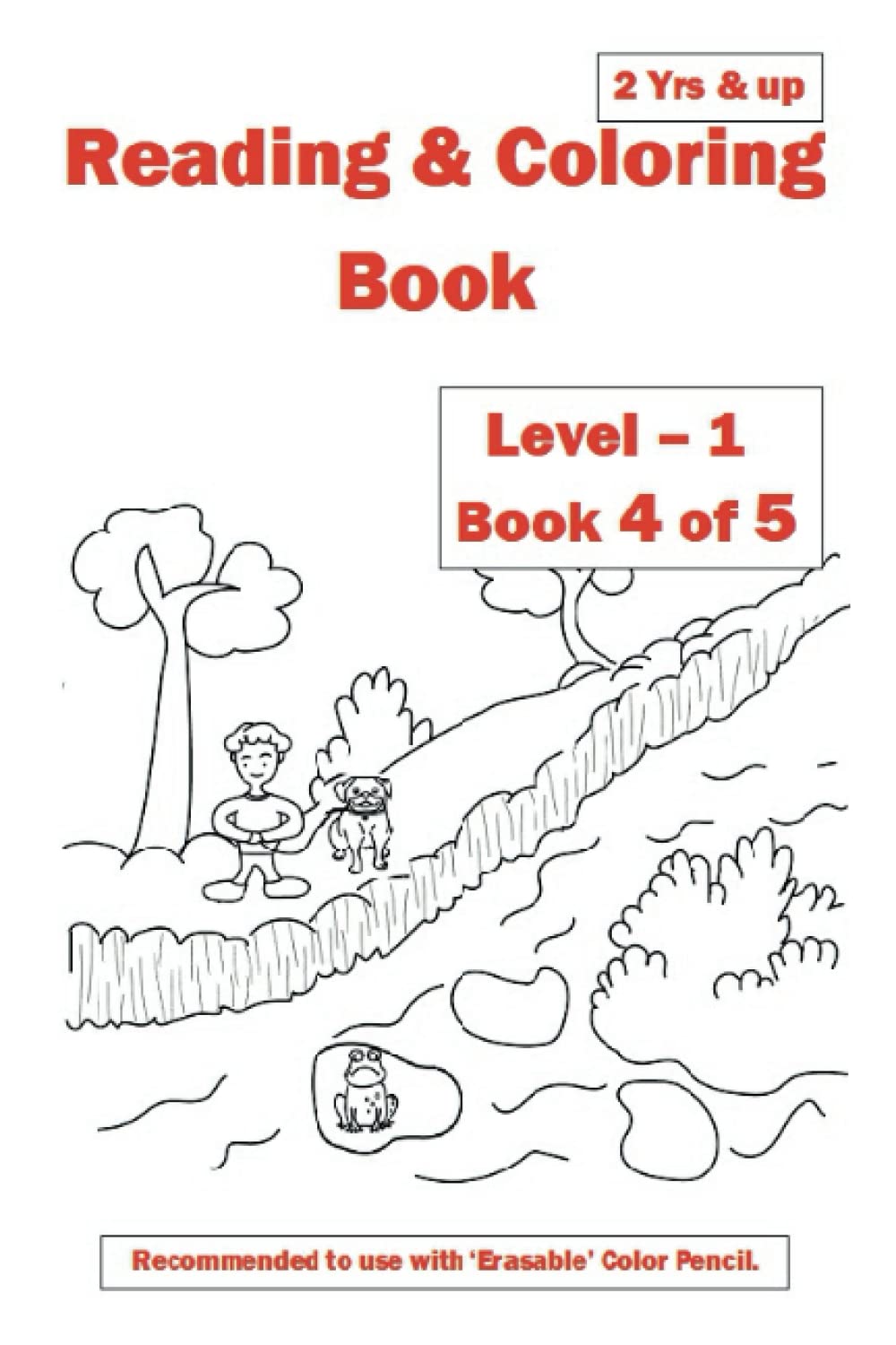 Reading & Coloring Book - Level 1 - Book 4 of 5 Tiptoi & Games