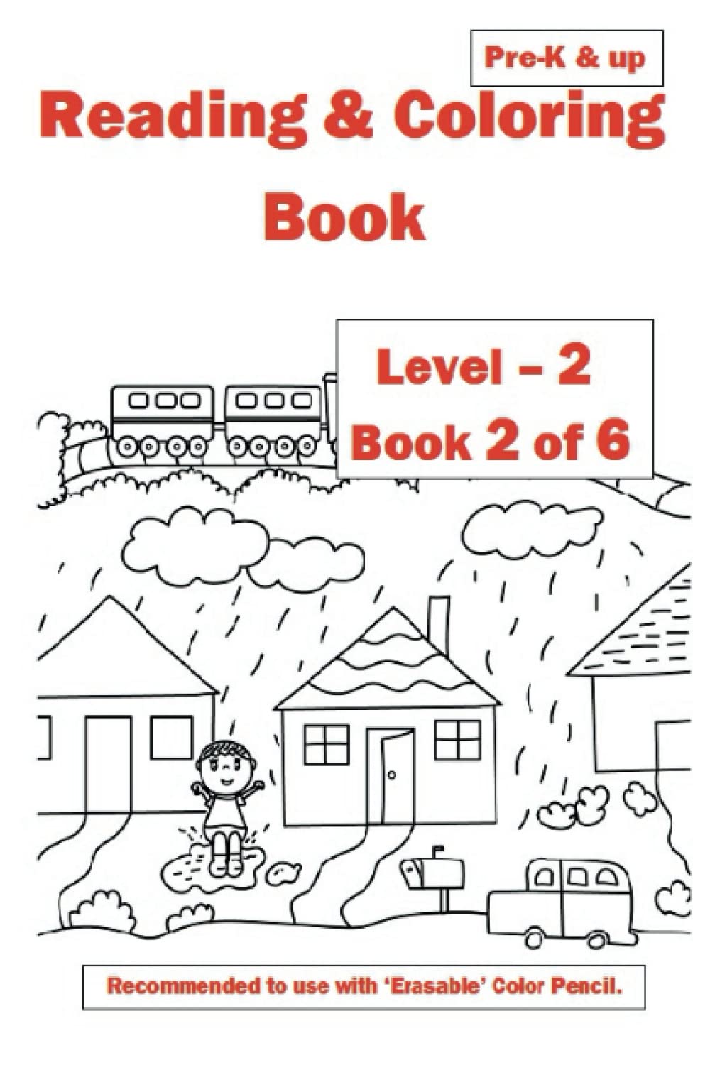 Reading & Coloring Book - Level 2 - Book 2 of 6 Education & Training