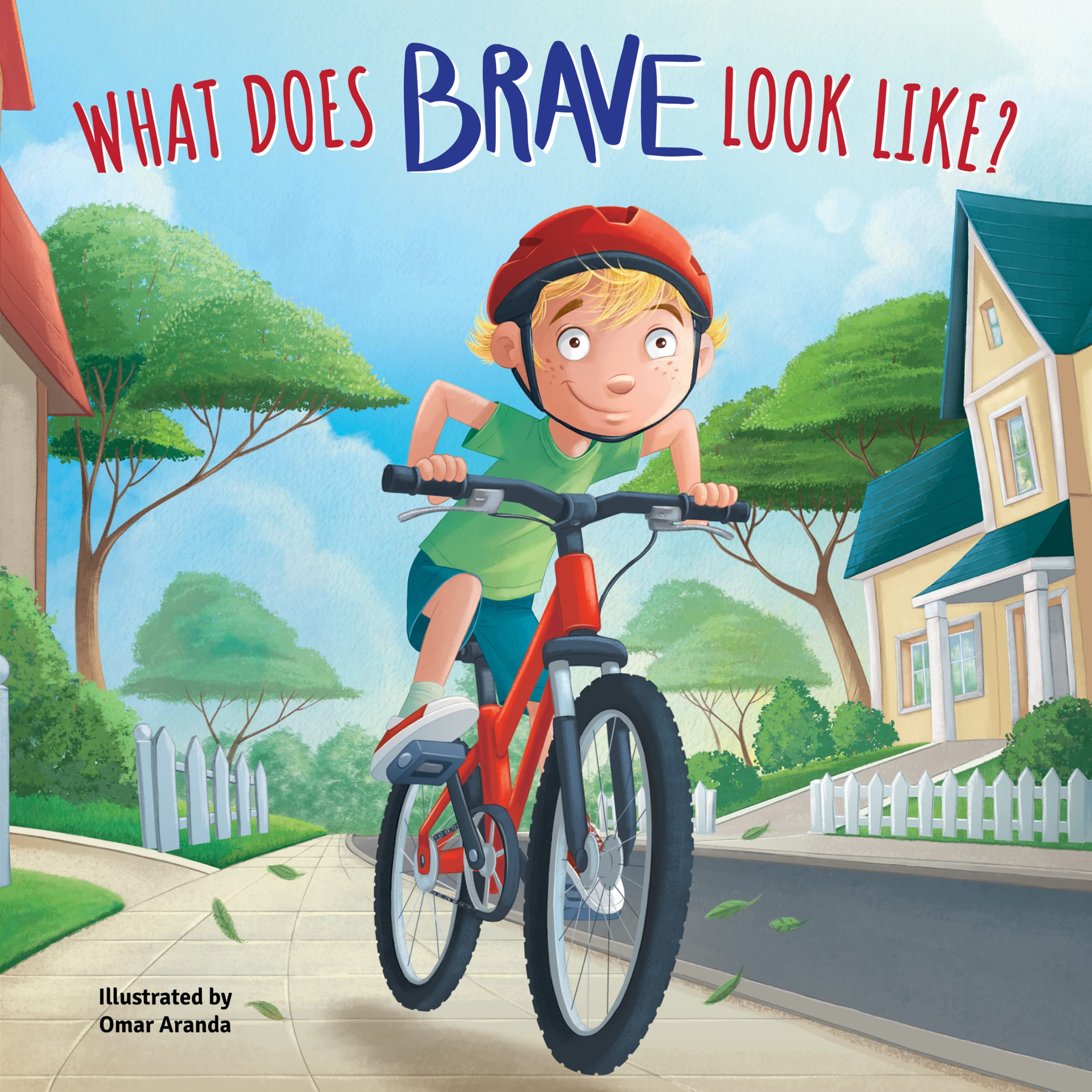 What Does Brave Look Like? - Children's Hardcover Picture Book - A Story About Trying New Things Children's books
