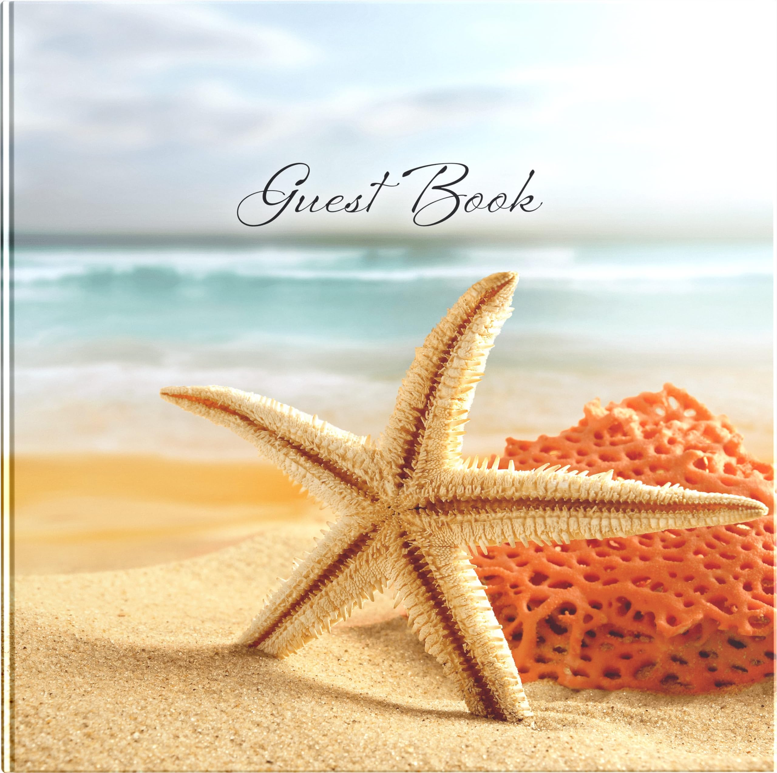 Guest Book, Ocean Starfish: Visitor Comment Book for Vacation Holiday Beach House Business, Finance & Career