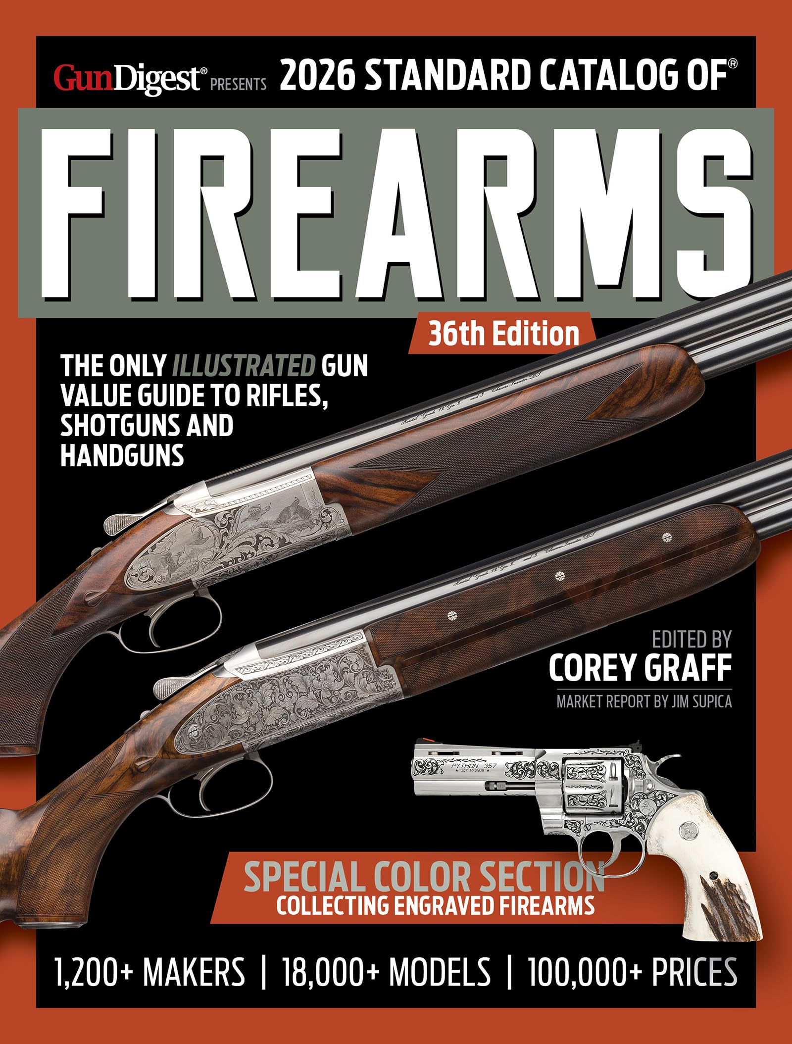 2026 Standard Catalog of Firearms: The Only Illustrated Gun Value Guide to Rifles, Shotguns and Handguns Hobbies & Crafts