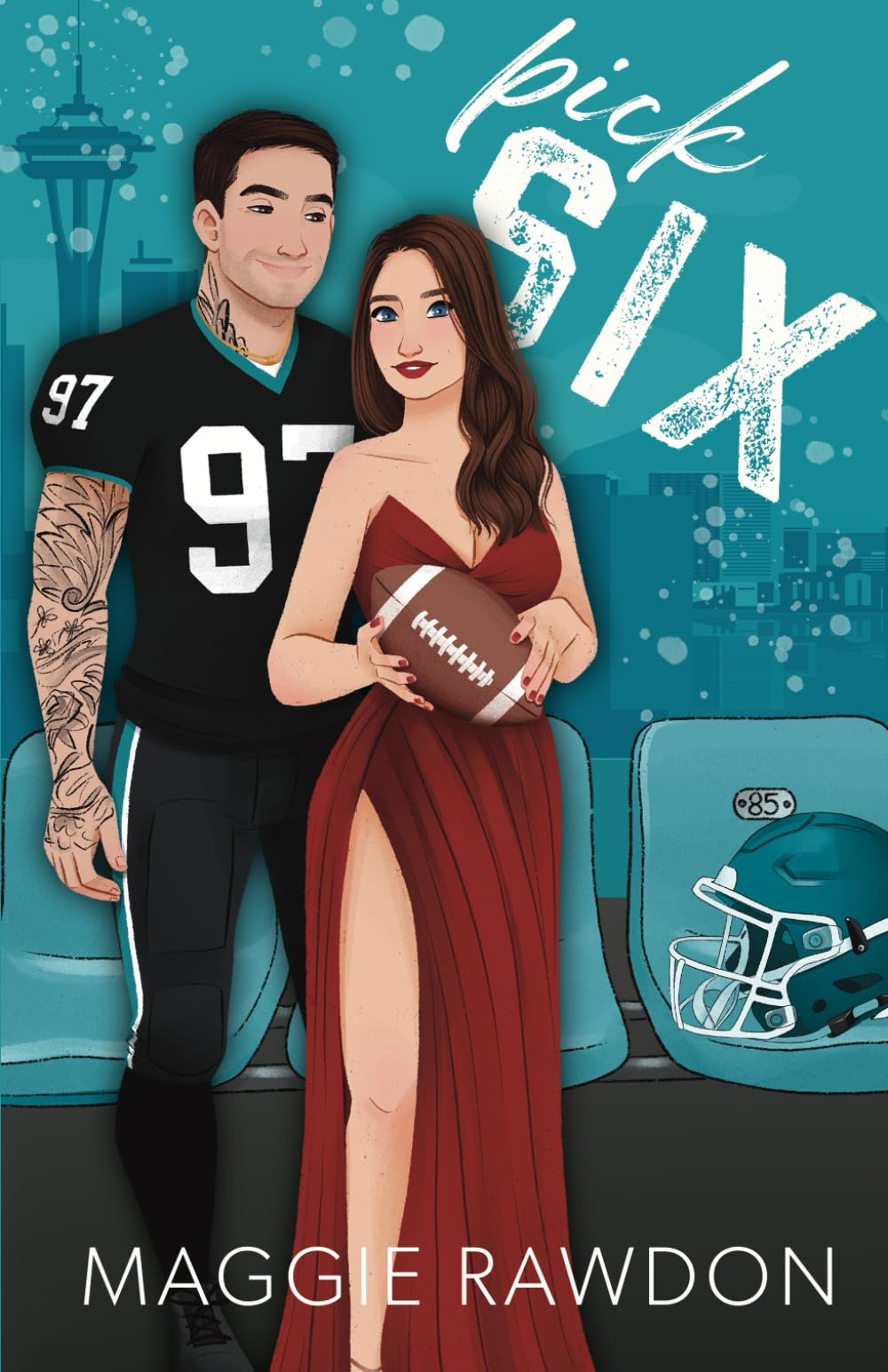Pick Six: A Fake Dating Sports Romance (Seattle Phantom Football, Band 1) Contemporary literature