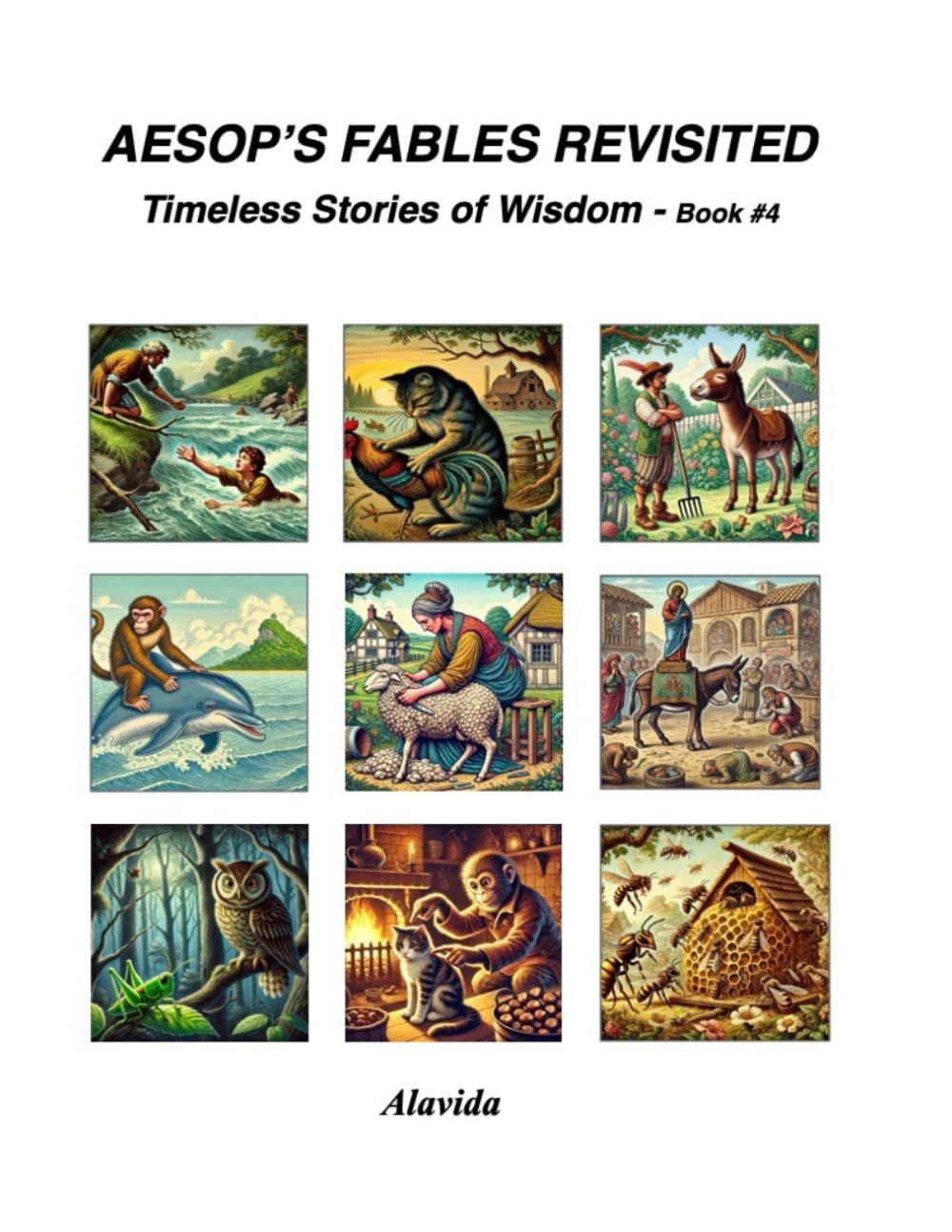 Aesop's Fables Revisited: Timeless Stories of Wisdom - Book 4 Classics