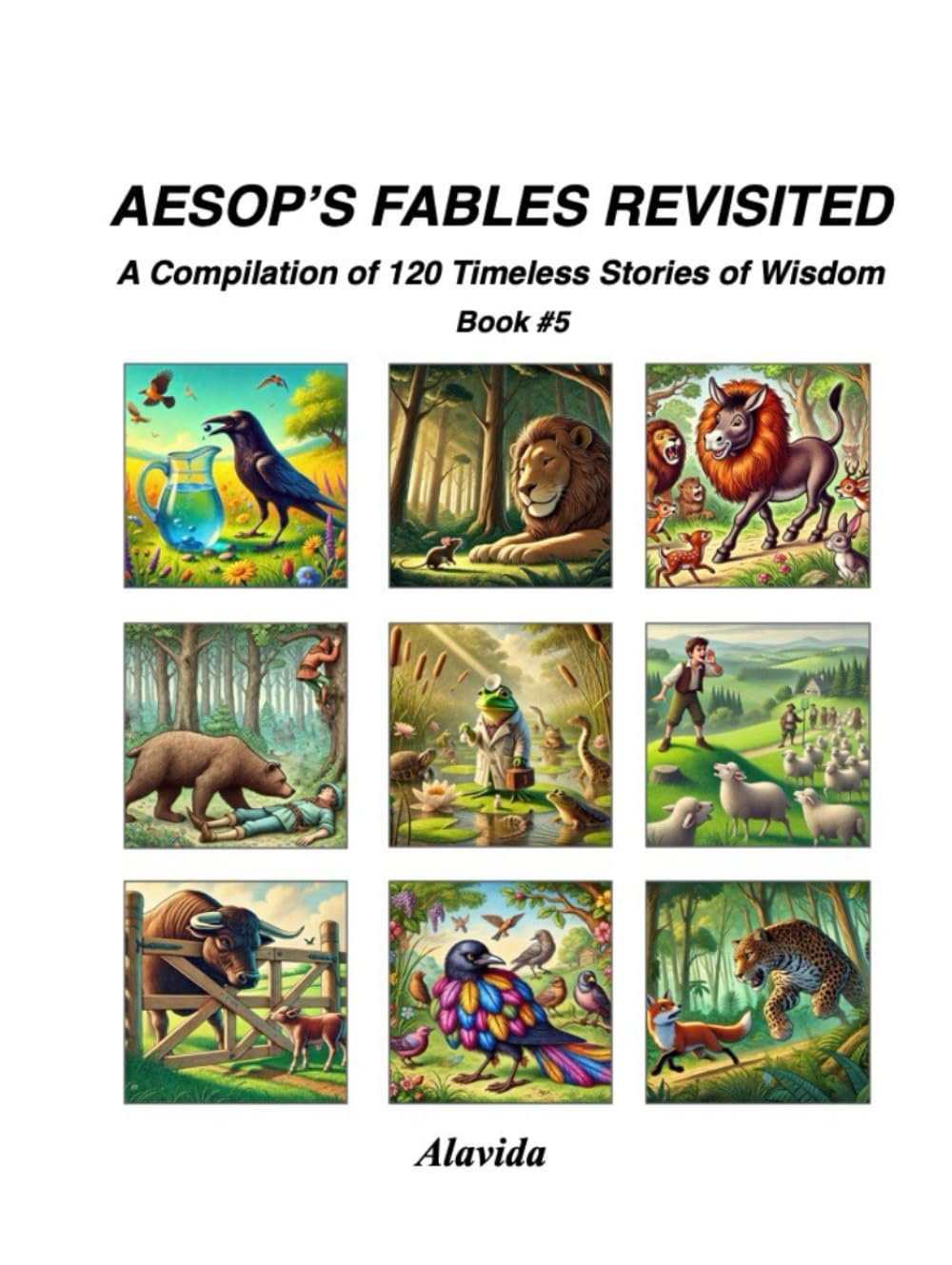 Aesop's Fables Revisited: A Compilation of 120 Timeless Stories of Wisdom - Book #5 Classics