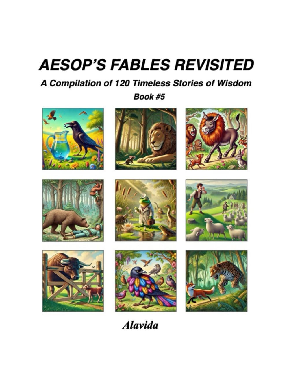 Aesop's Fables Revisited: A Compilation of 120 Timeless Stories of Wisdom - Book #5 Classics