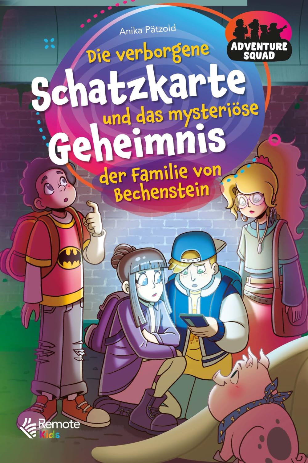 Adventure Squad: Die verborgene Schatzkarte und das mysteriöse Geheimnis der Familie von Bechenstein Manga
