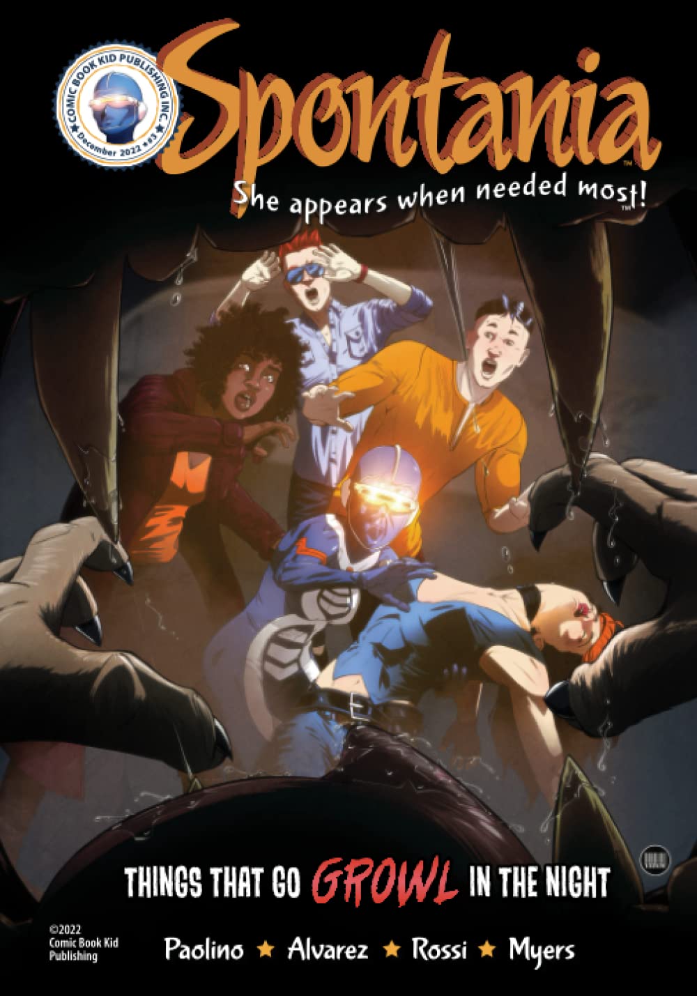 Spontania: Issue 3: Things That Go Growl in the Night Books