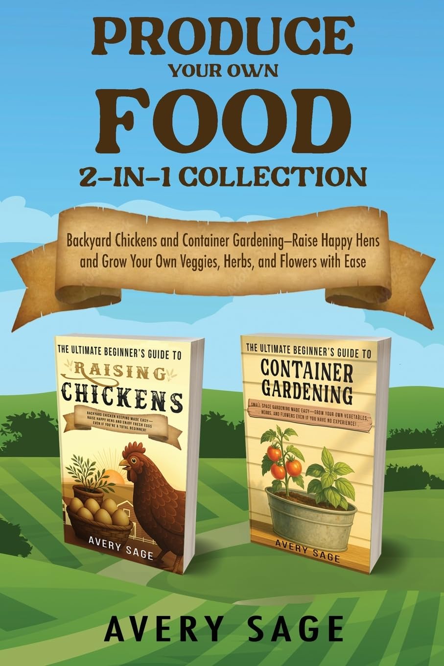 Produce Your Own Food 2-In-1 Collection Garden & Plants