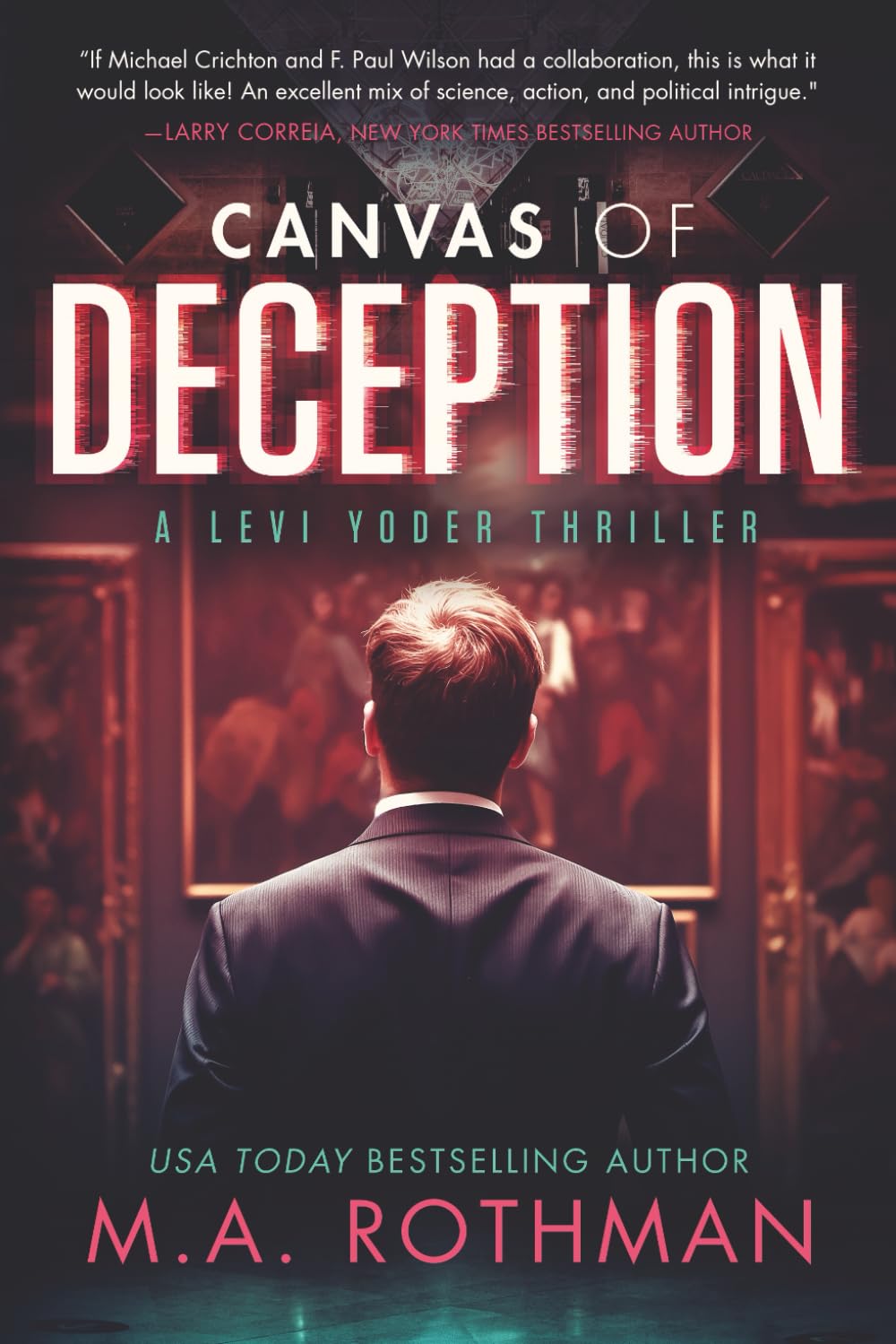 Canvas of Deception: An Organized Crime Thriller (A Levi Yoder Novel, Band 5) Suspense & Thrillers