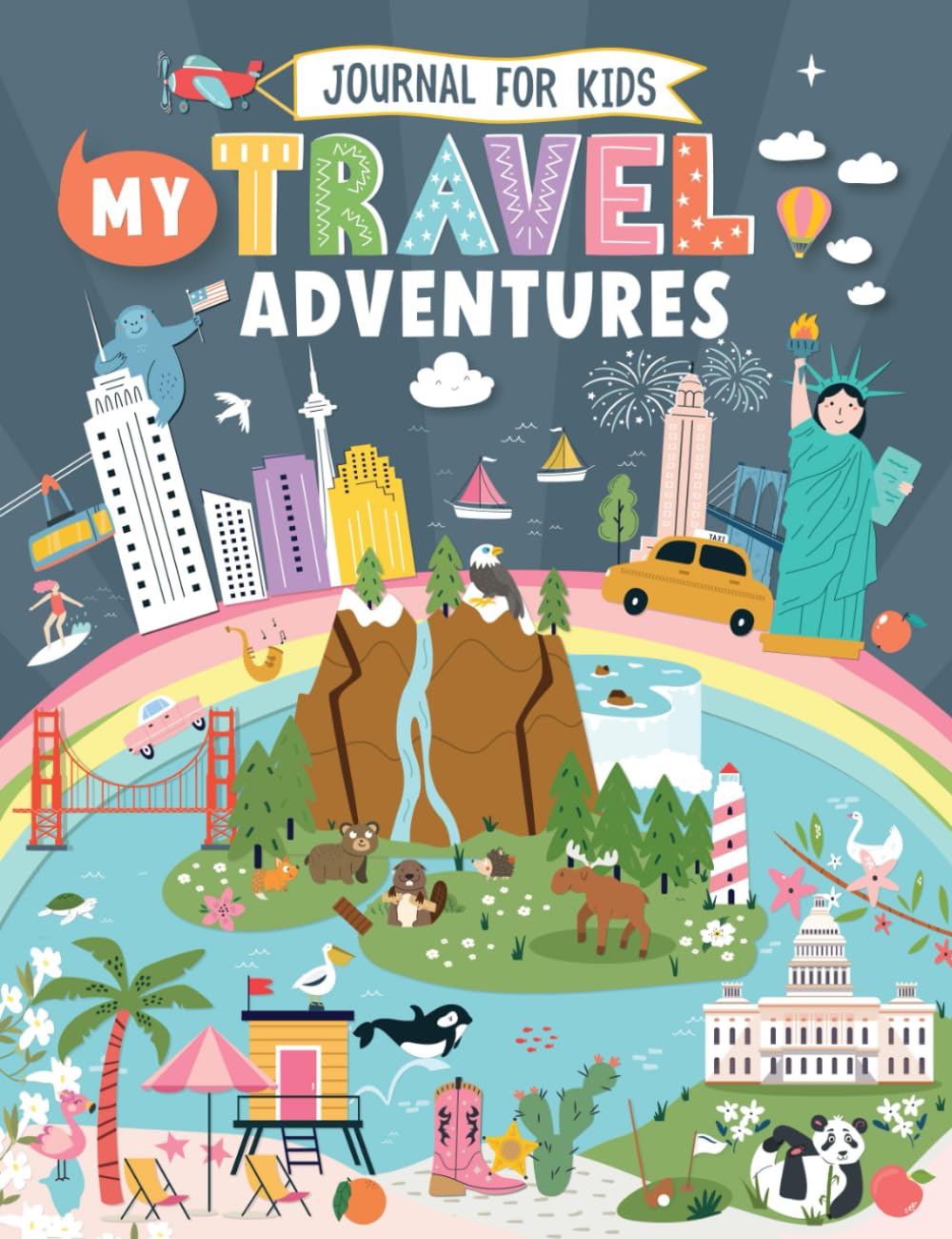 My Travel Adventures Journal for Kids: With Interactive Writing Prompts, Drawing Activities & Fun Layouts for Children to Chronicle Family Trips. For Girls & Boys (Ages 8-12) Non-fiction