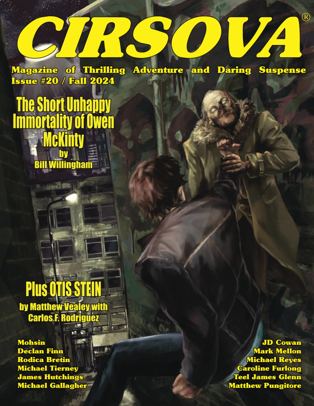 Cirsova Magazine of Thrilling Adventure and Daring Suspense Issue #20 / Fall 2024 Action & Adventure