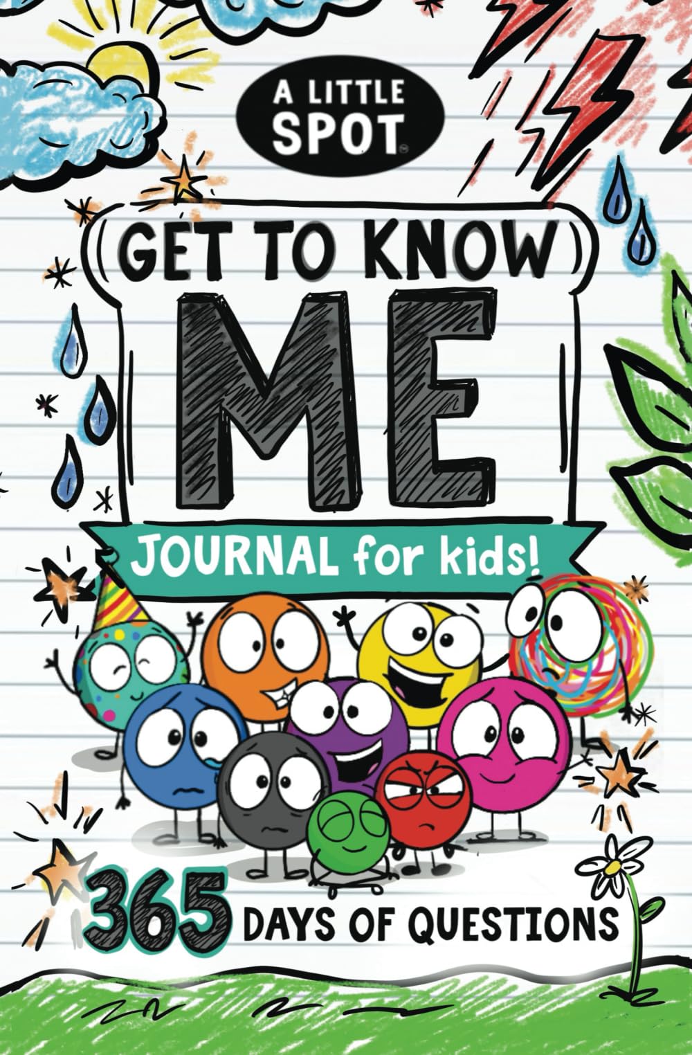 A Little SPOT Get to Know Me Journal For Kids! 365 Days of Questions Self-help