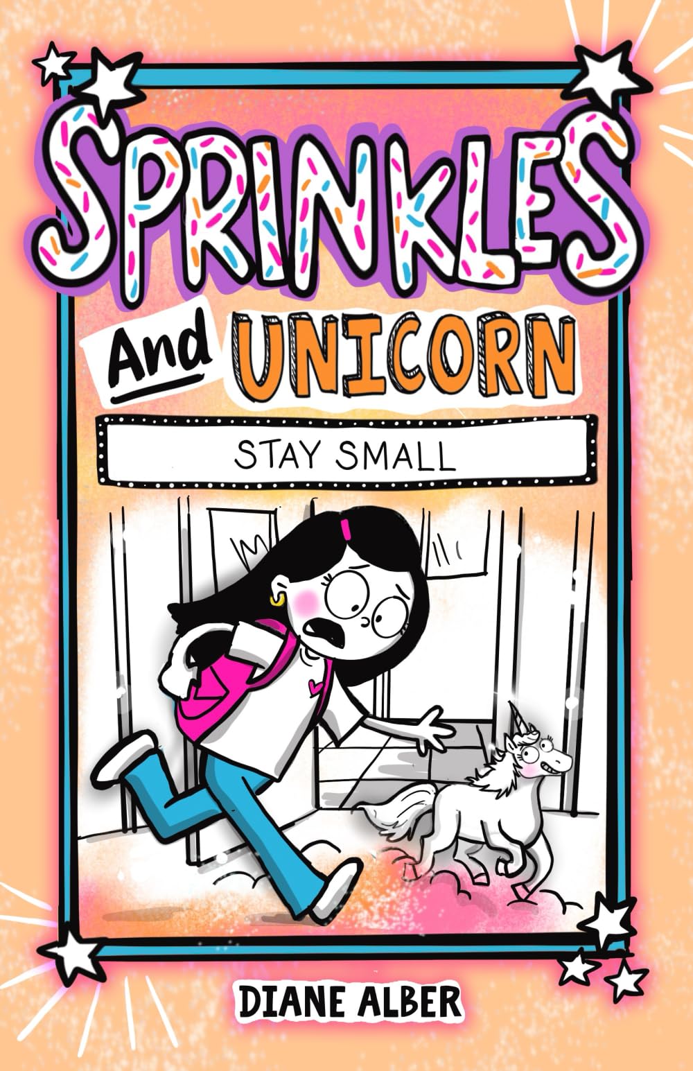 Sprinkles and Unicorn: Stay Small (Sprinkles and Unicorn- Dyslexia-Friendly, Funny, Illustrated Chapter Books for Kids Ages 6-9, Band 3) Manga