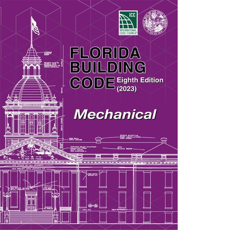Florida Building Code - Mechanical, Eighth Edition (2023) Books
