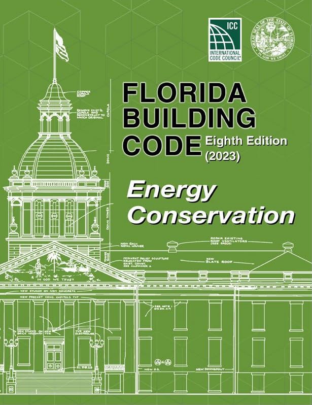 Florida Building Code - Energy Conservation, Eighth Edition (2023) Books