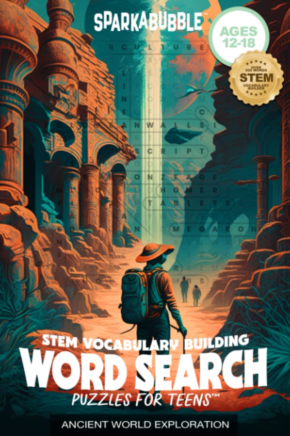 STEM Vocabulary Building Word Search Puzzles for Teens: Ancient World Exploration (STEM Vocabulary Word Search Puzzles for Teens) Tiptoi & Games