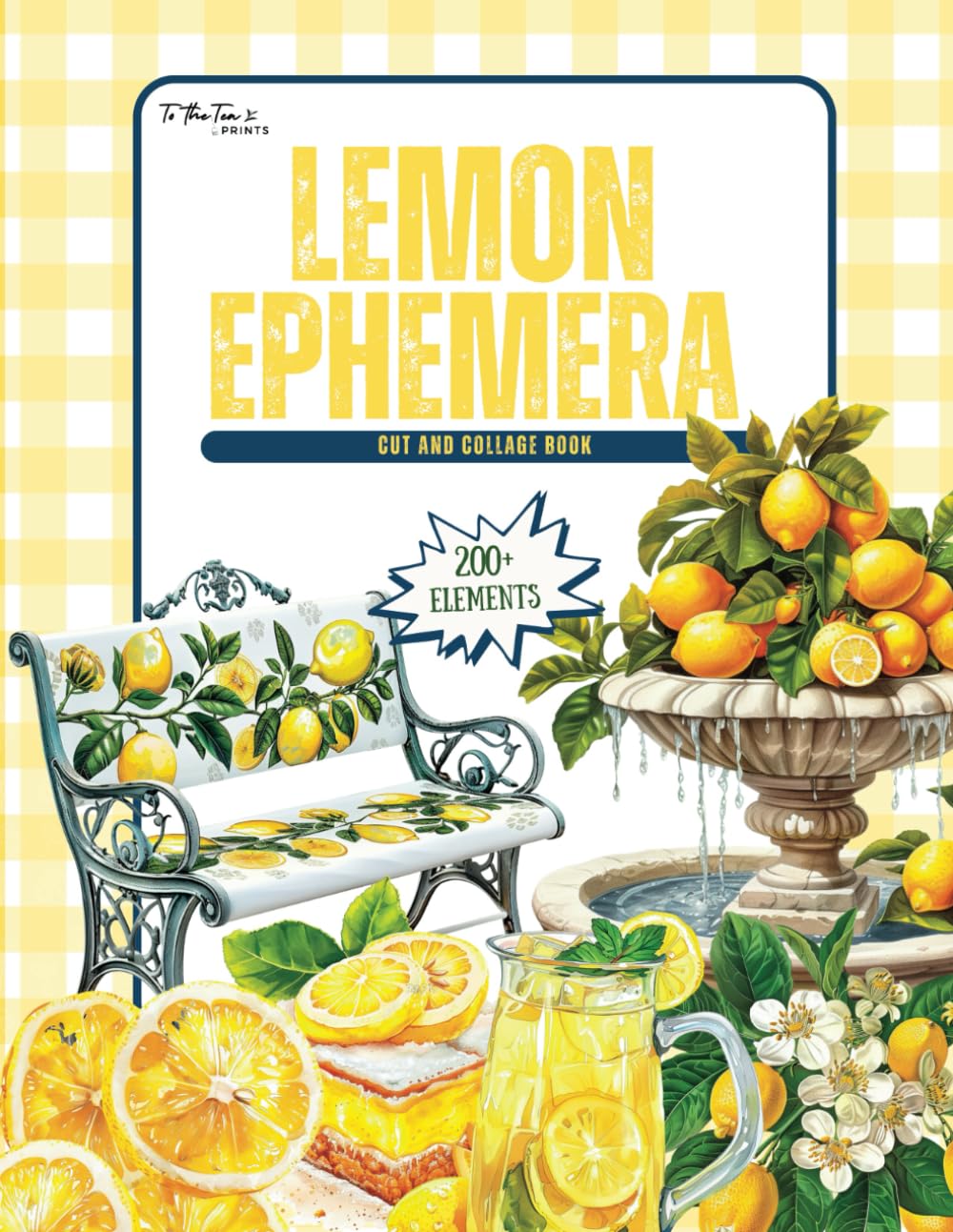 Lemon Ephemera: 200+ Collection of High Quality Fruit Images For Scrapbooking, Collaging, Mixed Media Art, Junk Journals, Card Making, and Paper Crafts Hobbies & Crafts