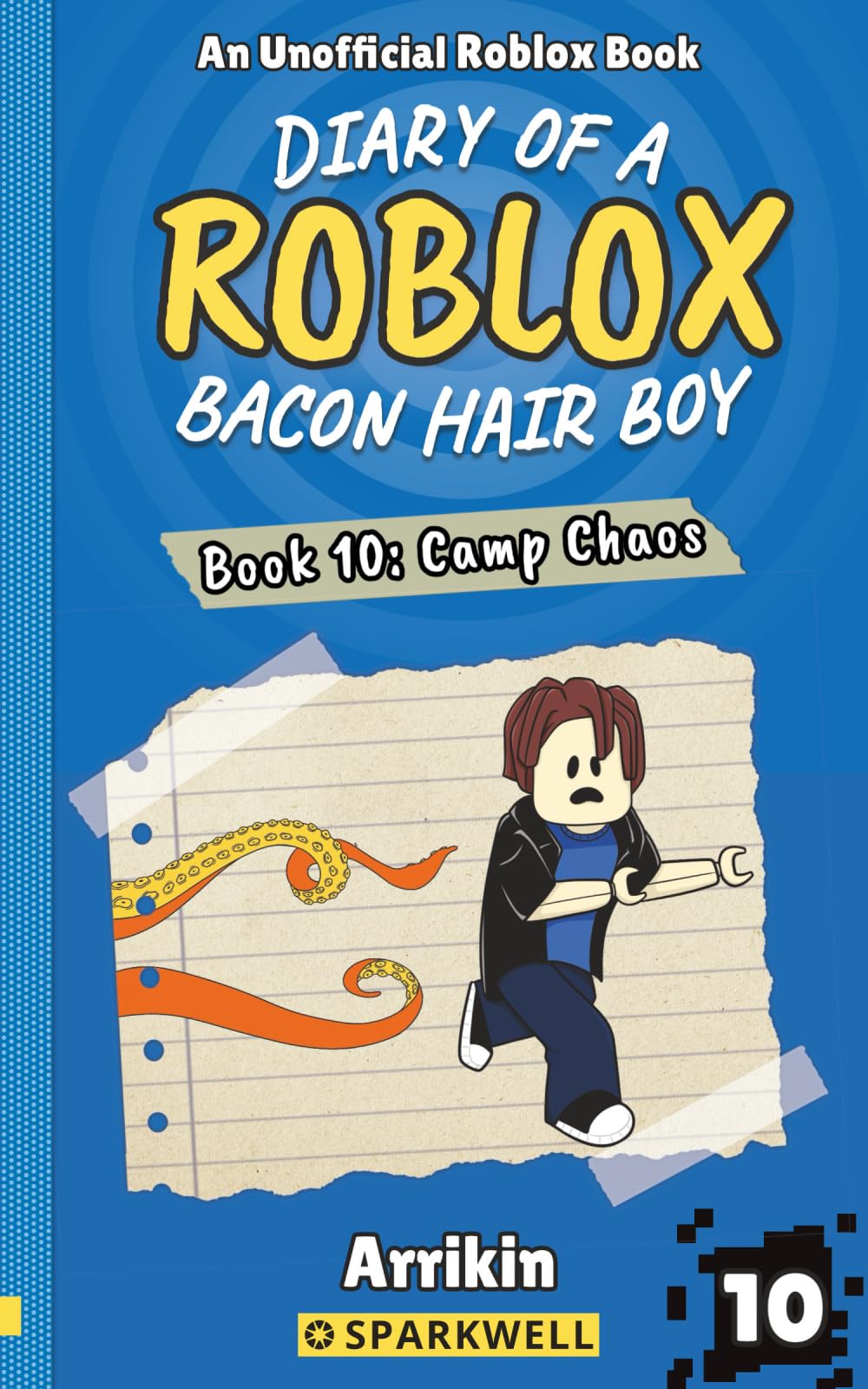 Camp Chaos (Diary of a Bacon Hair Boy, Book 10) (Diary of a Roblox Bacon Hair Boy, Band 10) Novels & Short Stories