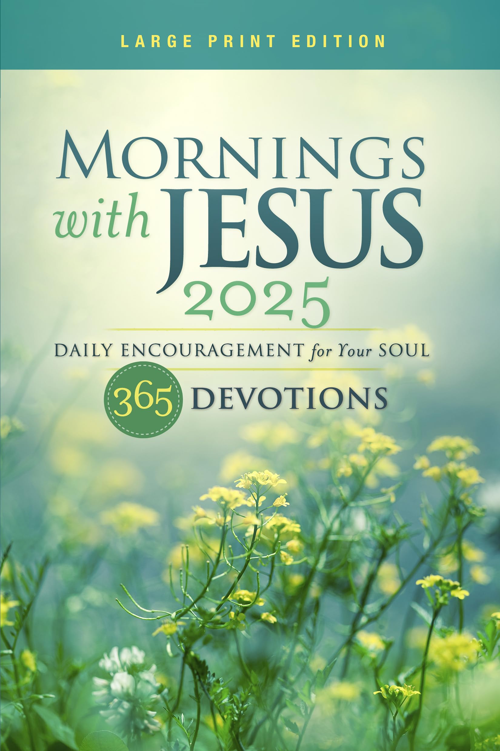 Mornings with Jesus 2025 Large Print: Daily Encouragement for Your Soul Religion & Esotericism