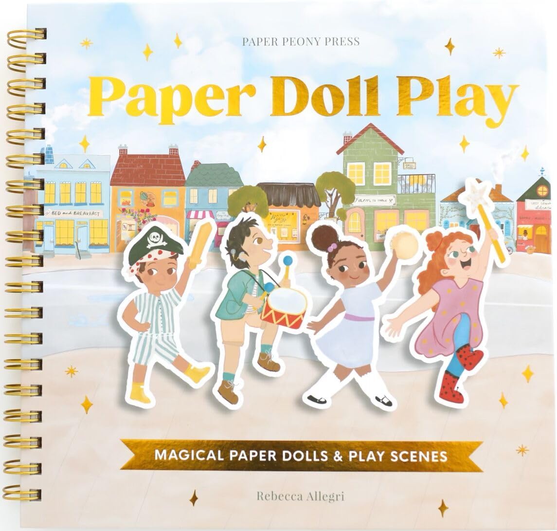 Paper Doll Play: Magical Paper Dolls, Adorable Outfits, Accessories and Play Scenes Non-fiction