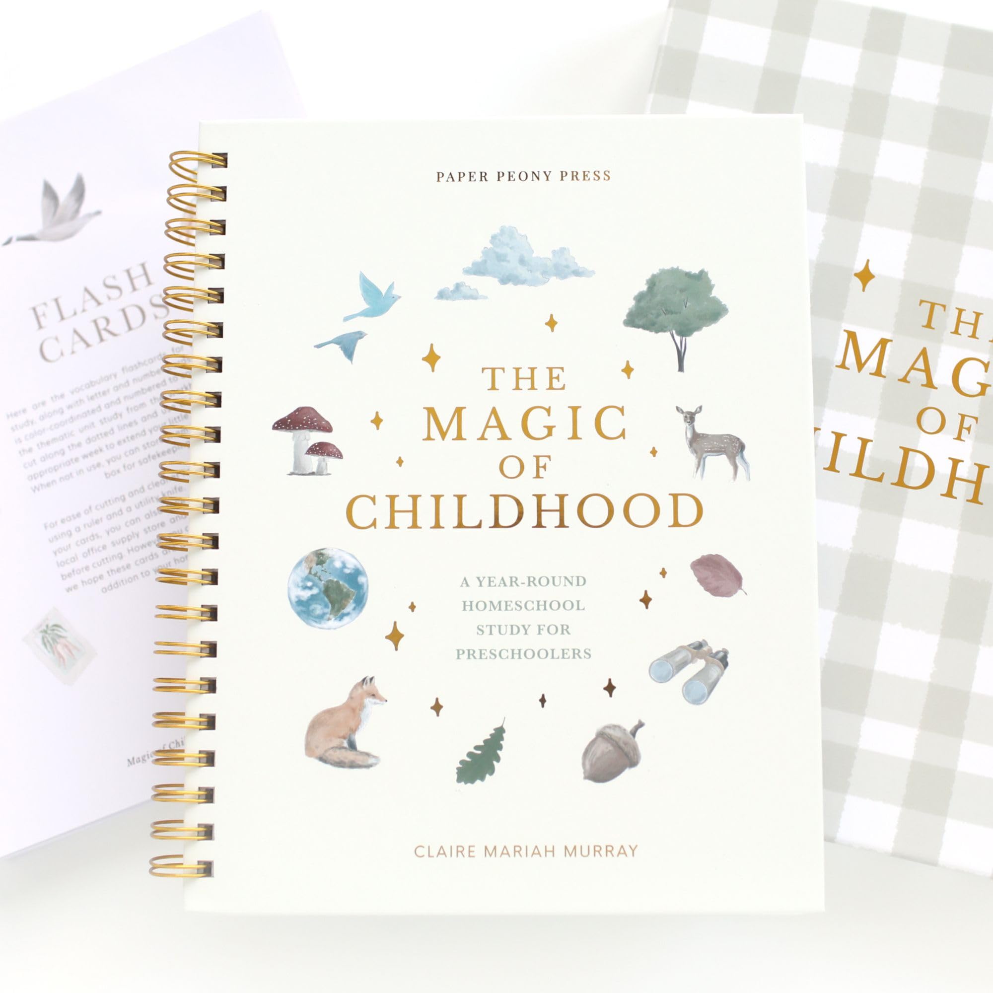 The Magic of Childhood: A 52 Week Christian Homeschool Curriculum for Preschoolers | Weekly Units, Flashcards and Devotionals | Ages 3-5 Study Guides
