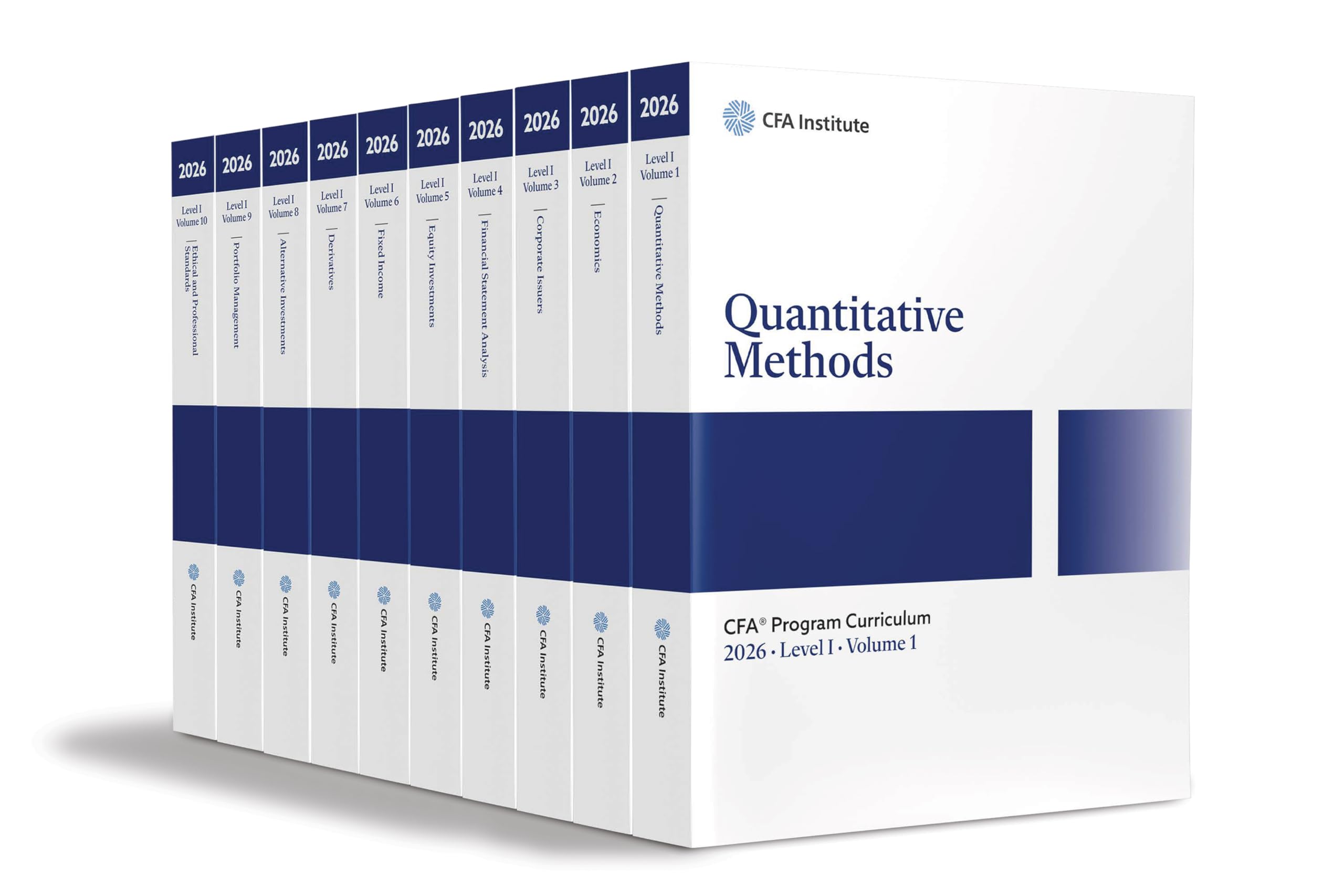 2026 Cfa Program Curriculum Level I Box Set Business, Finance & Career